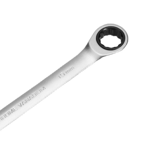 Набір гайкових ключів з храповим механізмом EMTOP ECSS10802, 8 пр