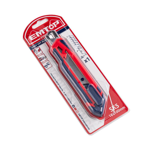 Ніж сегментний EMTOP ESNK18102