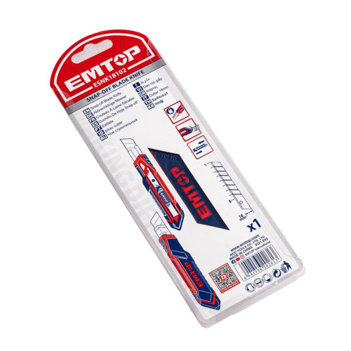 Ніж сегментний EMTOP ESNK18102