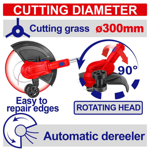 Тример акумуляторний EMTOP ELGT203285