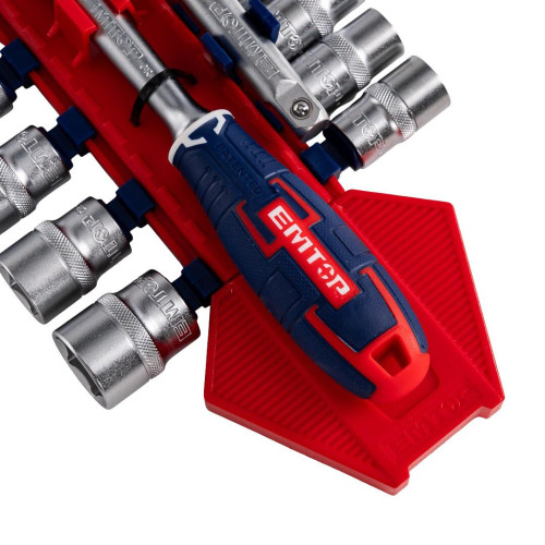 Набір торцевих головок EMTOP ESKT12131 1/2" 13 шт.