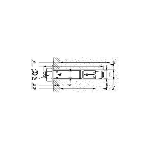 Анкер HL-B (SZ-B) 15x115/15 Mungo 1231501