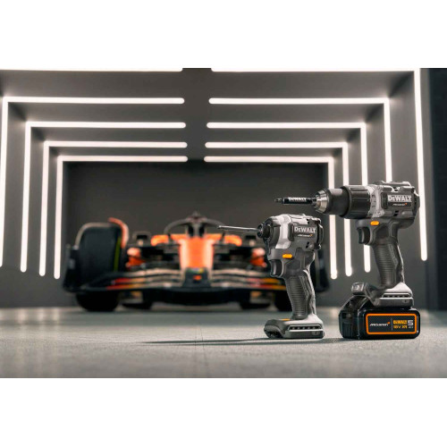 Набір з двох інструментів акумуляторних безщіткових McLaren F1 TEAM LIMITED EDITION DeWALT DCK200MP2T