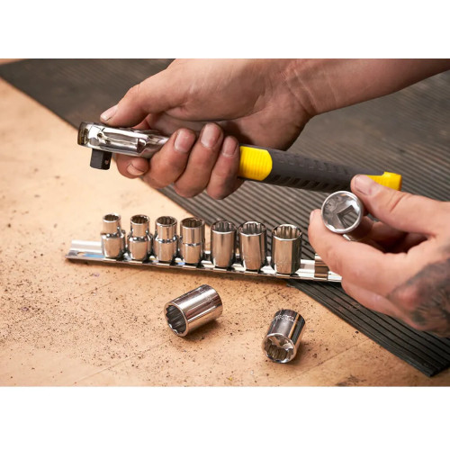 Набір головок торцевих 3/8 з одинадцяти предметів STANLEY STMT82670-0
