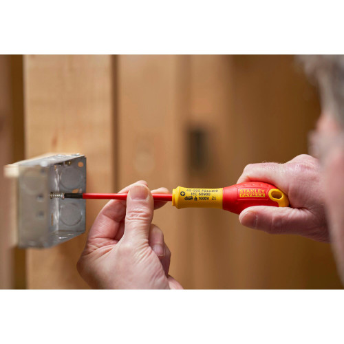 Набір з двох ізольованих викруток для електриків FatMax VDE 1000V STANLEY FMHT0-62649