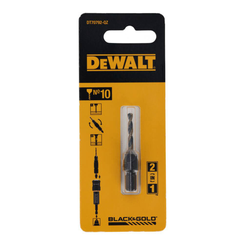 Свердло пілотне з зенкером FLIPandDRIVE №10 DeWALT DT70792