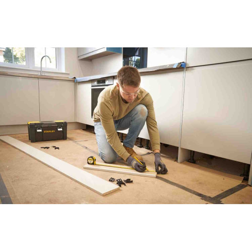 Рулетка вимірювальна Tylon ™ довжиною 5 м, шириною 19 мм, в пластмасовому корпусі STANLEY 0-30-697