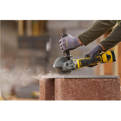 Шліфмашина кутова акумуляторна безщіткова STANLEY FATMAX SFMCG700B