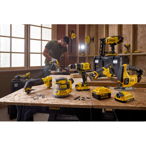 Полірувальна машина акумуляторна STANLEY FATMAX SFMCE100B