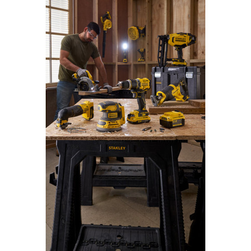 Полірувальна машина акумуляторна STANLEY FATMAX SFMCE100B
