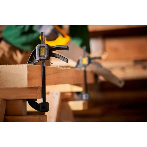 Струбцина FatMax XL триггерная з максимальним зусиллям стиснення 270 кг STANLEY FMHT0-83213